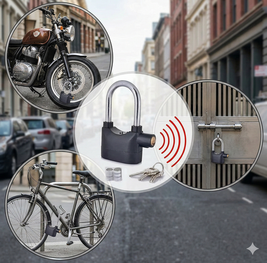 Candado con Alarma Inteligente SecureLock PRO™